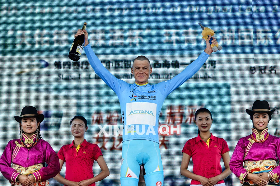 环湖赛第四赛段:卫德诺克穿上蓝衫