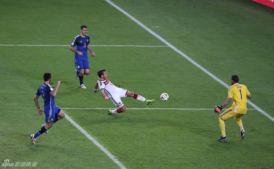 巴西世界杯决赛德国加时1-0战胜阿根廷夺得冠