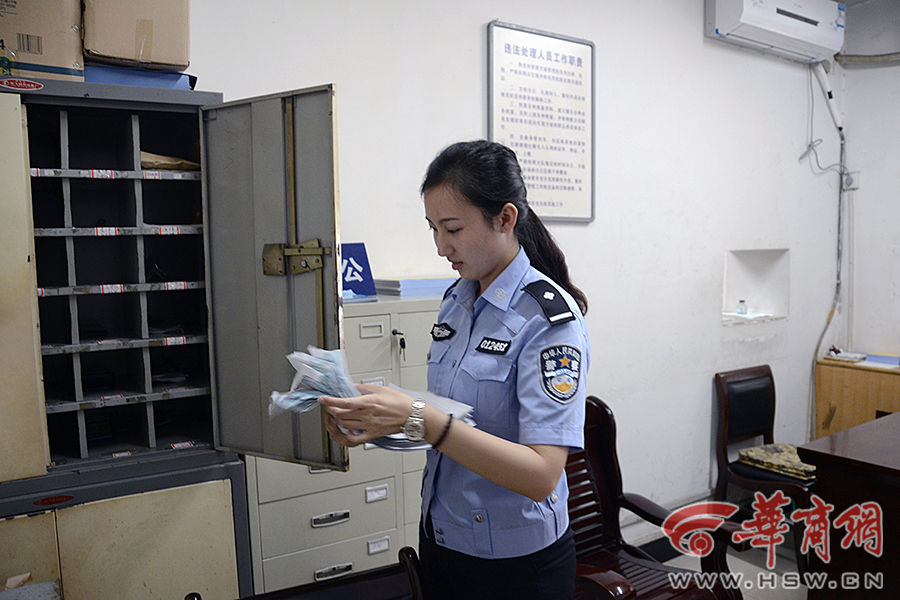 纪实:西安最美女交警的一天