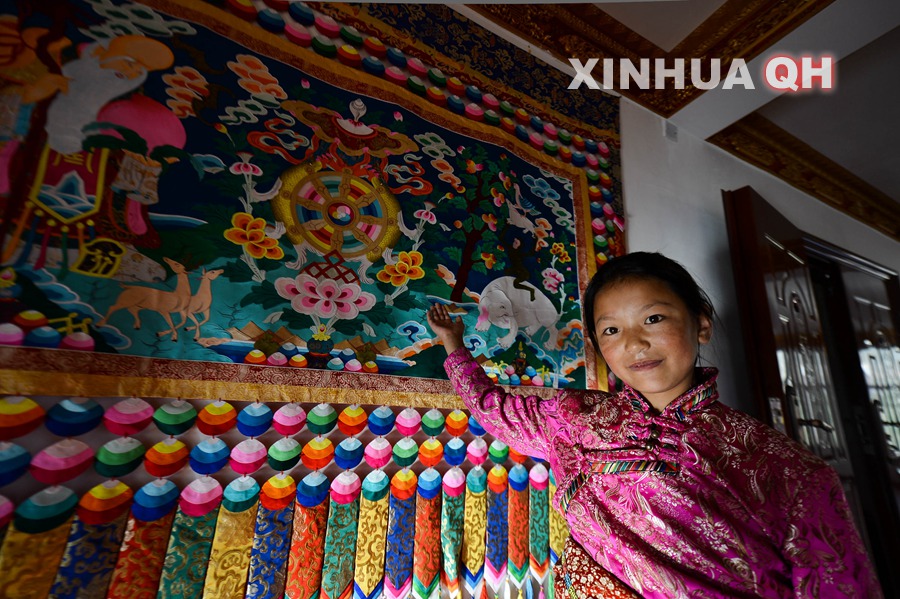 中国下一代教育基金会文化传承教育基金赴青海