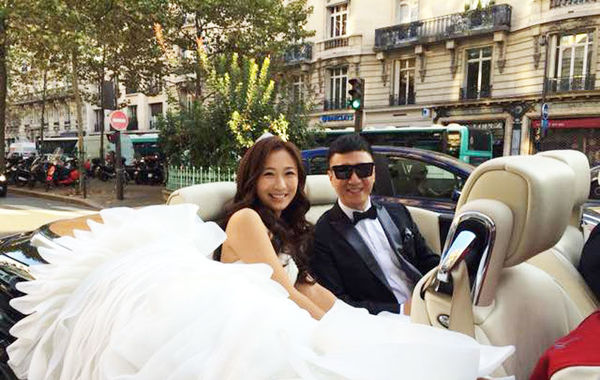  孙红雷 巴黎大婚高调晒出 婚纱照 