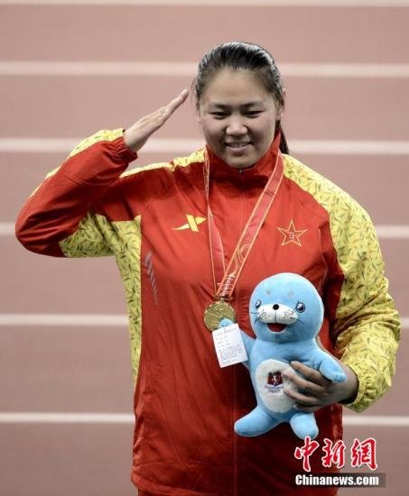 链球名将张文秀兴奋剂检测呈阳性 亚运金牌将