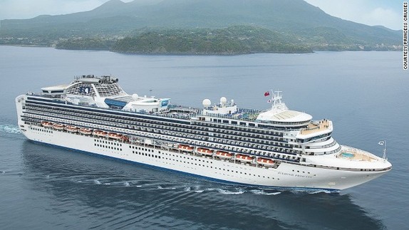 四,公主邮轮(princess cruises):日本自由行