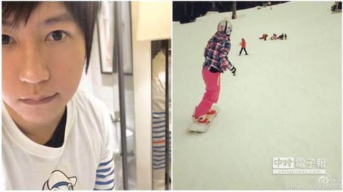 五月天阿信携女搭肩游东京 被发现后急闪