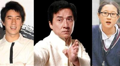 成龙小龙女图片