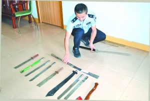 广东揭阳多名90后飙车砍人:作案手段凶残 自制