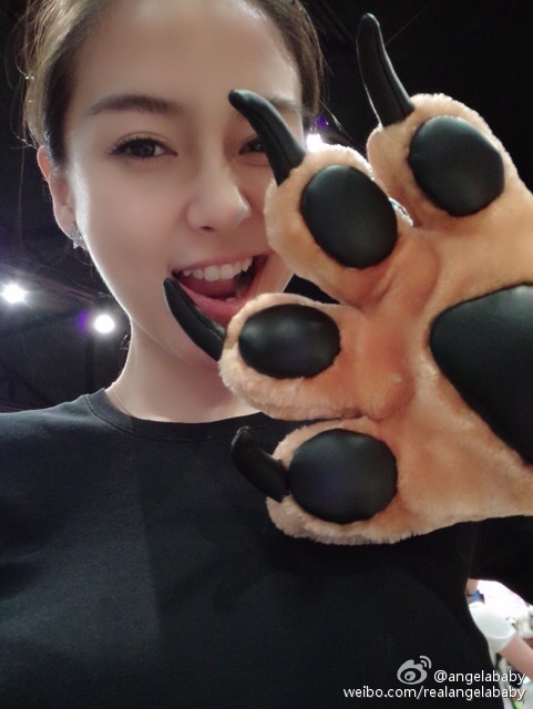 angelababy晒p图 技术欠佳遭吐槽