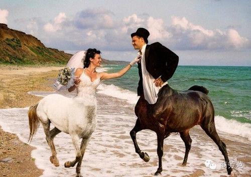 婚纱照拍出乡村味 瞬间让人觉得童话里都是骗