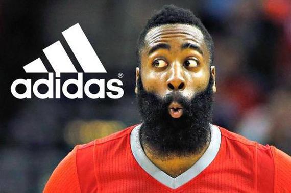 13年2亿美元!哈登离开耐克正式转投阿迪