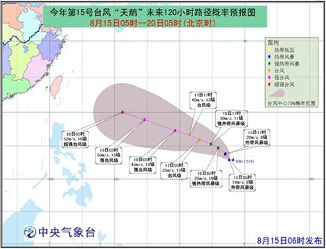 今年第15号台风天鹅生成 盘点史上十大最强台风