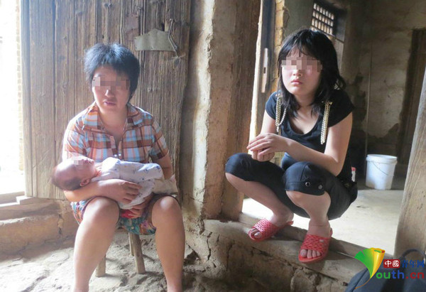 湖南三度怀孕14岁少女妈妈将携子赴京鉴定DN