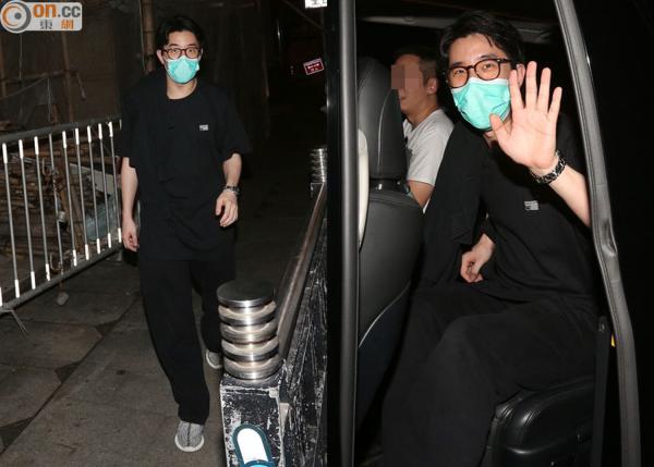  房祖名现身 香港某餐厅 疑似去参加相亲(组图)