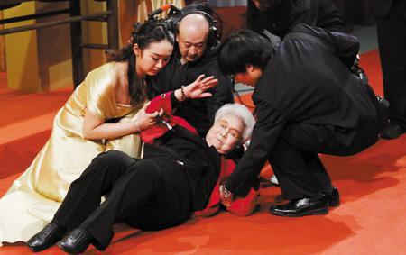 田华儿子去世 87岁白毛女白发人送黑发人