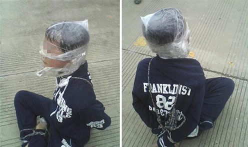  男童被绑机智逃脱 虎口平日看的警匪片起作用