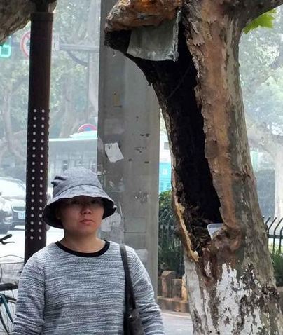  梧桐树沦为垃圾箱 和烟灰缸:亮丽风景线被破坏