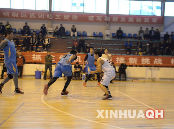 农牧民篮球赛--一支来自祁连山的年轻队伍
