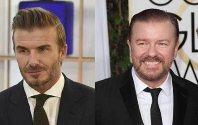  贝克汉姆被错认 成谐星很不爽 网友:确实有点像