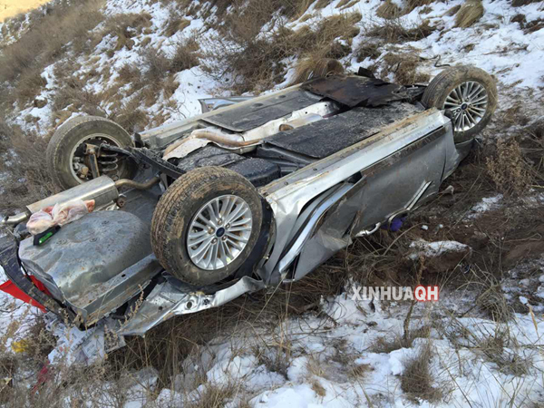 青海乐都:轿车翻入山沟致3死2伤 一月内连发三