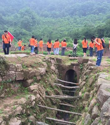 重庆发现衙署遗址 三级庭院沿山分布可以观看