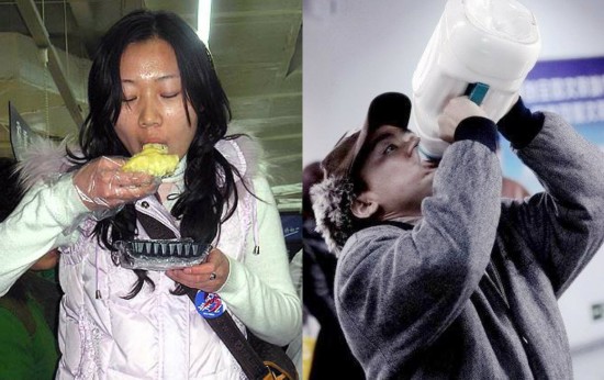 笑死宝宝了!女子安检口吃光十斤榴莲 结果流着