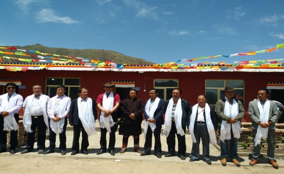 曲库乎乡热贡江什加藏靴开发有限公司建成开业