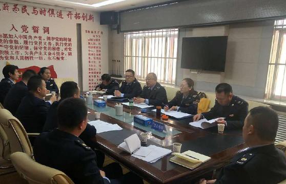 青海省局征技处领导莅临同仁指导调研征管工作