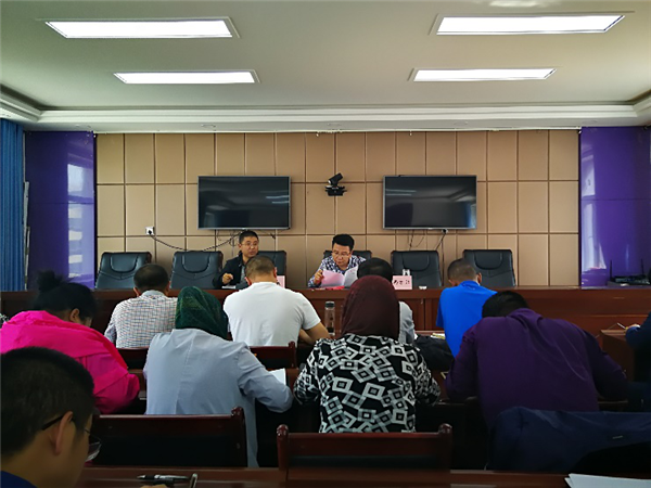 隆务镇召开机关党支部换届选举工作动员会