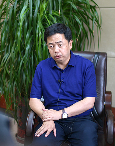——访祁连县委书记韩向晖 新华网西宁7月10日电(记者李琳海)日前