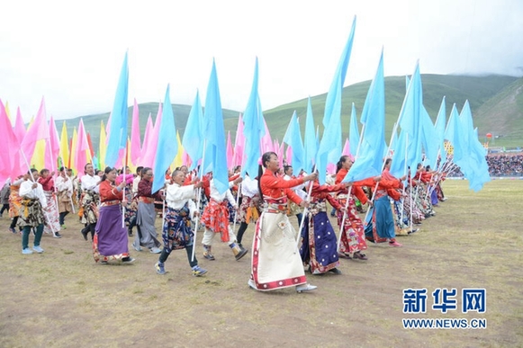 2017玉树赛马节暨第二届雪域格萨尔文化艺术
