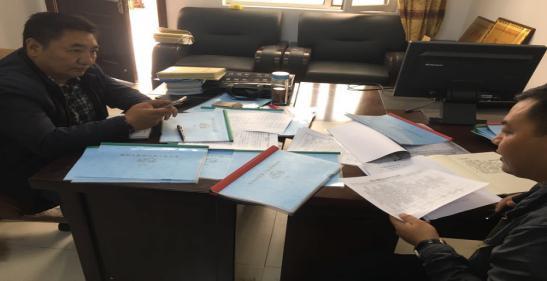 果洛州政协副主席汤向军一行莅临德昂乡 检查