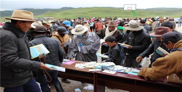 州县工作组扎实开展常牧镇四村维稳法制宣传工