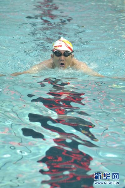 2017年青海省游泳锦标赛开赛 181名游泳爱好