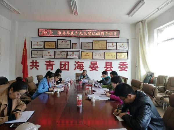 团县委召开中小学共青团、少先队改革工作推进