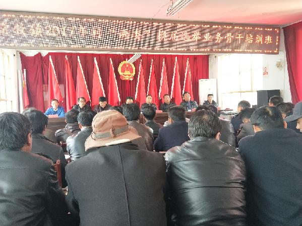 常牧镇举办2017年村两委换届选举业务骨干培