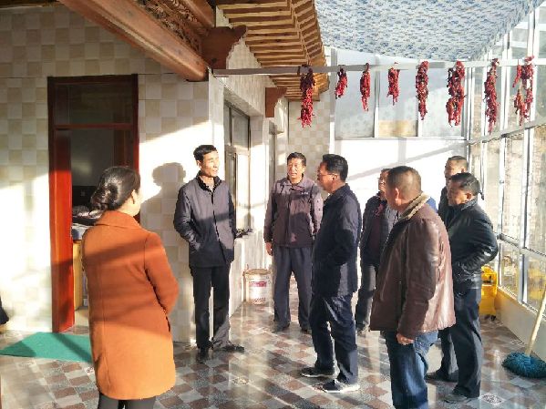 县委书记兰生峰督查重点项目建设情况