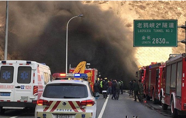 车辆隧道内自燃 青海省交通运输厅联动多部门