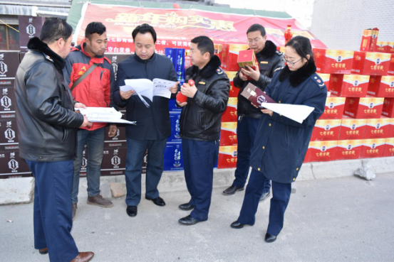 贵德县市场监督管理局 扎实开展节前酒类市场