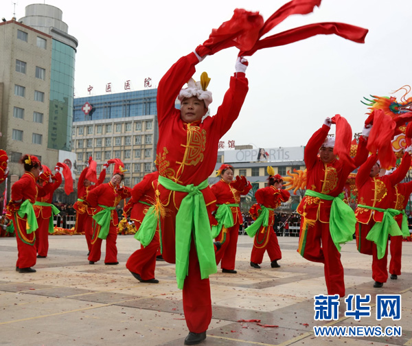 【新春走基层】新时代寻味青海农村传统社火