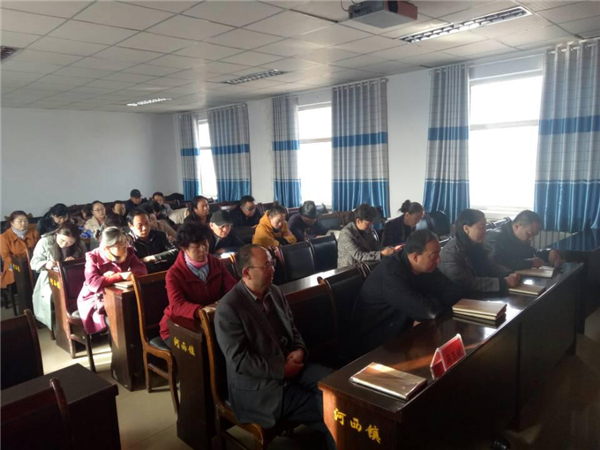 组织干部职工传达学习全县组织宣传工作会议精