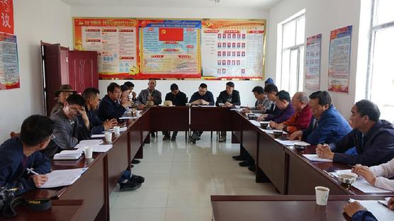 贵德县政协委员深入常牧镇调研视察精准扶贫工