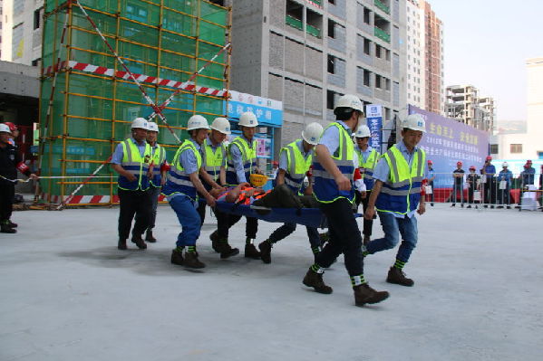 2018年青海省建筑应急救援演练暨安全生产标