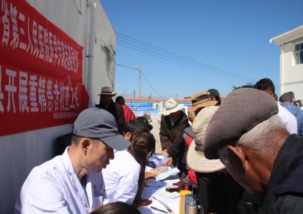 人民医院专家一行莅临吉尔孟乡开展疑似精神病