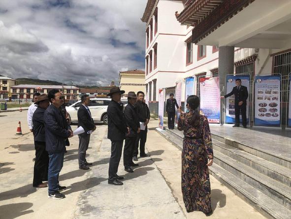 州民族团结进步创建活动领导小组督导组莅临达