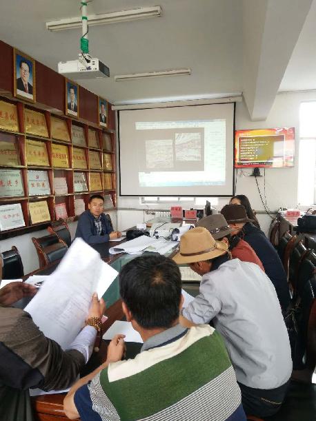 县国土资源局组织河东地区村级土地利用规划的