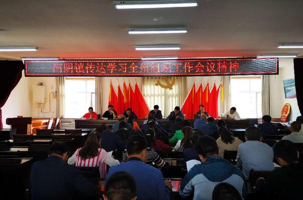 河阴镇召开村、社区干部履职能力评估 安排署