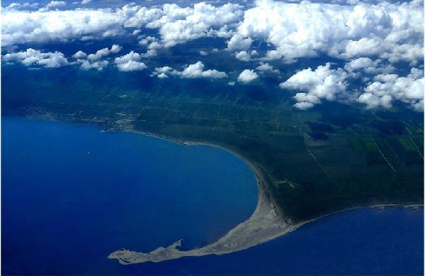 (俯瞰青海湖)