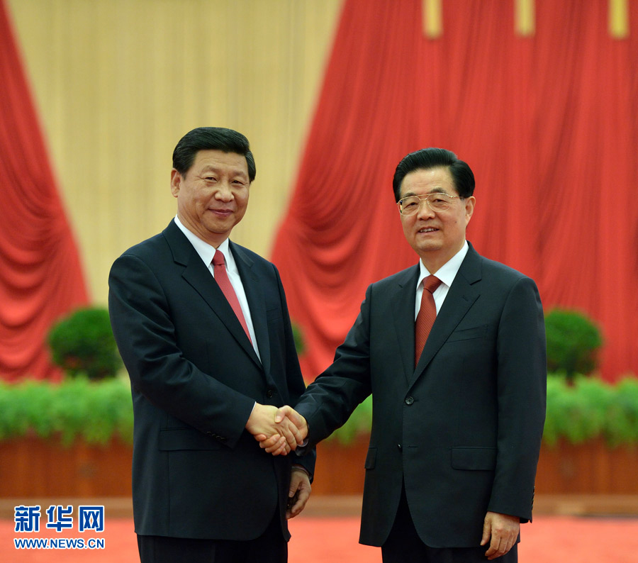 胡锦涛、习近平等领导同志亲切会见出席党的十