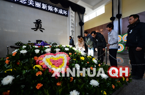 告别玉树孤儿的美丽妈妈李成环