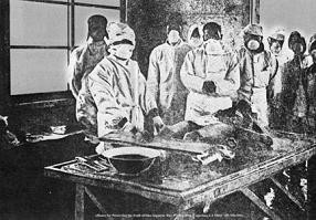 图揭日军活人开腹真相
