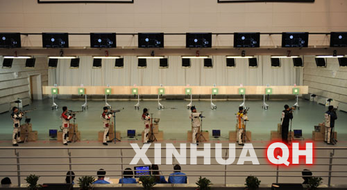 射击锦标赛青海选手林云获男子10米气步枪冠